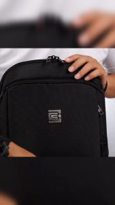 Bruno Cavalli Sottile Expandable 17077 Tas Ransel Laptop Anti Air Gratis Rain Cover