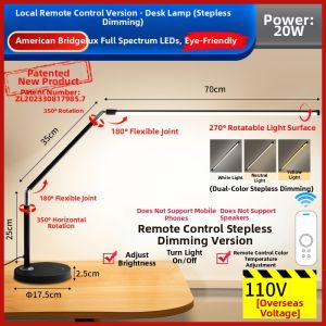 NIOYE | Smart Voice Control LED Full Spectrum Eye Protection Study Desk Lamp