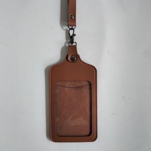 TEMPAT KARTU NAME TAG ID CARD / LANYARD ID CARD / GANTUNGAN ID CARD. KULIT OSCAR