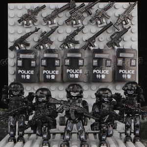 Đồ Chơi Giáo Dục Brook Ghost Police Ultra Đồ Chơi Xây Dựng Mô Hình Quân Sự Cho Trẻ Em Đồ Chơi Lắp Ráp Từ Tính Cho Ngày Lễ Cho Trẻ Em