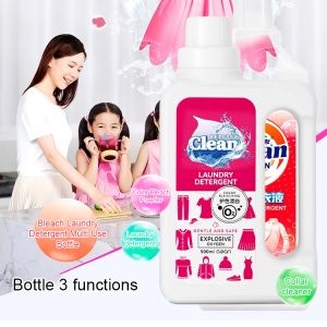 Oxygen Bleaching Laundry Detergent To Remove Yellowing Stains And Stains Color Bleaching And Stain Removal Liquid Detergent氧系漂白洗衣液