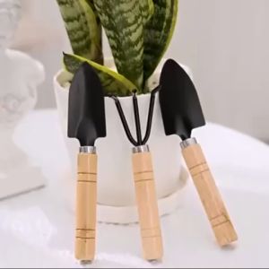 Bộ 3 Dụng Cụ Làm Vườn Mini Chuyên Dụng và Bền Đẹp ( Xẻng làm vườn - Xới đất - Cào đất)