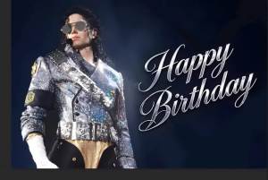 Potdemiel | New Michael-Jacksons Birthday Party Decorations Kit Music Backdrop Balloons Cake Topper Banner for Kid Adult Fans Party Supplies