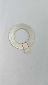 01266 แหวนอีแปะชุบขาว 22 mm.ขอบ44 ความหนา3 มิล