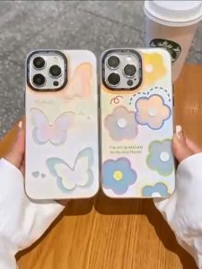 SS854 SOFCASE BUTTERFLY FLOWER GLOSSY RAINBOW CASE CASING UNTUK INFINIX SMART 5 6 7 9 10 HOT 30i 50 50i 60 SPARK 30 ZERO 40 HC3935