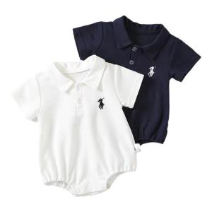 Summer Thin Boys Polo Romper