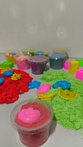 Lynx Pasir Kinetik Isi 100gr Bonus Cetakan 1 Pc