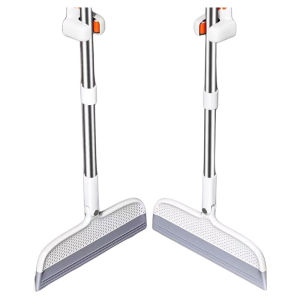 Magic Broom Silicone Squeegee Multi-Functional Dry Wet Use Bathroom Non-Stick Head Household Cleaning Tool for Floor Cleaning