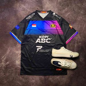 [ BISA SATUAN ] Baju Jersey futsal / sepakbola circle full printing 043