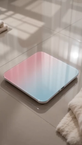 Digital Body Scale High Accuracy Weight Scale Smart Digital Body Fat Weighing Scale USB Rechargeable LED Display Precision Bathroom Scale Electronic Personal Weight Scale for Home Fitness Health Tracking Large Platform Malaysia 电子体脂秤