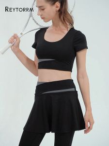 Reytorrm Legging Rok Olahraga Wanita High Waist Jumbo Gym&Yoga.（JYMK033）