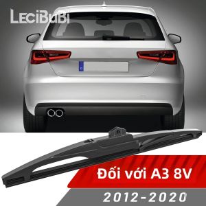 Lưỡi Gạt Nước Kính Chắn Gió Phía Sau Audi A3 8V 2012-2020 Phụ Kiện Gạt Nước Kính Chắn Gió Bằng Cao Su Màu Đen
