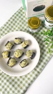 seaweed powder (10 gr) crystal of the sea / bubuk rumput laut / kaldu mpasi / best seller / halal / bpom