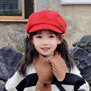 Baby Spring Summer Autumn Sun Protection Light Weight Eight Corner Beret Hat Boys Girls Fashionable Versatile Cotton Cap