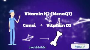 Midu MenaQ7 K2 45mcg - Bổ sung K2 Calci D3 hỗ trợ tăng cường hấp thu Calci vào xương cho trẻ