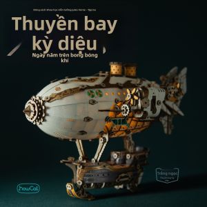 QIAOPIGU | Quà Tặng Sinh Nhật Handmade DIY Phong Cách Steampunk Retro