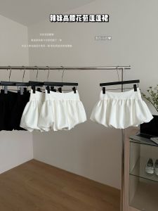 Váy Ngắn Xếp Ly Ngọt Ngào Gợi Cảm Mùa Xuân 2025 Váy Ngắn Xếp Ly Thiết Kế Hoa Váy Ngắn Nửa Thân Váy Ngắn Cho Nữ