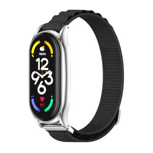 mijobs | Metal Weaving Strap For Xiaomi Band NFC Breathable Watch Band