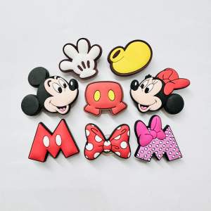 JBSet MK🌈🔆 ตัวติดรองเท้ามีรู “มิกกี้ เอ็ม ” 🌈👠Shoe Charm “Mickey M ” มีความหวานฟรุ้งฟริ้งสุดๆ #ตรงปกไม่จกตา #งานดีสีสวยสด #สวยเลยไม่ต้องรอ #chicchicchop #สนใจสอบถามเพิ่มแอดไลน์เบอร์0927659888