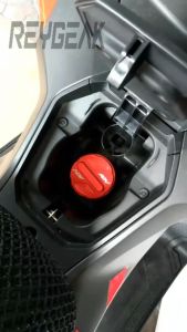 REYGEAKT For Honda Adv 160 150 Adv160 Adv150 Motorcycle Fuel Tank Cap Cover Gas Cap Cover Cnc 1Pc