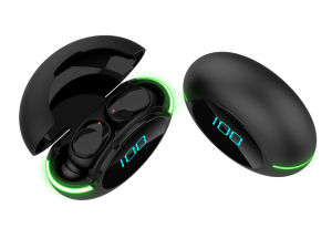 Y80 True Wireless Earbuds with Battery Indicator Touch Control One-Step Pairing Lightweight Comfort Fit TWS for iPhone/Android