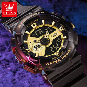 OLEVS Electronic Watch Relo for Men Original Waterproof Sale Now Luminous Multifunction Sport Cool Fashion