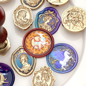 3D Whale/Unicorn Wax Seal Stamp Retro Sealing Stamp Head for Wedding Invitation Gift Packaging Cards Envelope Scrapbooking