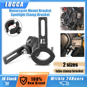 1PC Motorcycle Headlight Spotlight Extension Bracket Stent Adjustable Fork Mount Clamp Fixed Lamp Handlebar Holder for YAMAHA SUZUKI HONDA