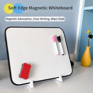 Small Whiteboard Erasable Desktop Writing Board Magnetic Whiteboard Kids Home Teaching Blackboard Handheld Magnetic Whiteboard