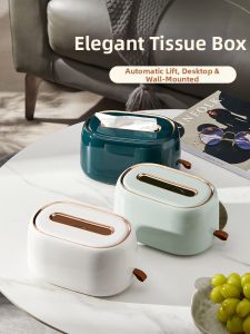 Hayan | Wall-Mountable Aesthetic Automatic Spring Paper Towel Box