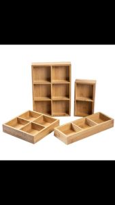 FREESHIP Khay Gỗ Đựng Đồ Đa Năng Nhiều Ngăn Tatana Khay Decor Khay Để Sen Đá Cây Cảnh