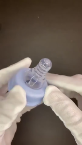 BAOBAO 10PCS Puting Dot Bayi Peristaltic Slim Neck Nipple Murah Dot Bayi botol susu dot pigeon