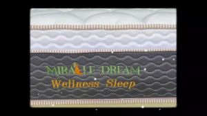 MERACLE DREAM-Wellness Sleep Micro Posture Spring Mattress-11.50" -SingleSuper SingleQueenKing Size - ULTRA COMFORT Euro top WITH Extra Firm Base