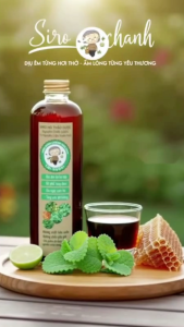 Siro Húng Chanh Chị Ngoại – Giảm ho long đờm tự nhiên cho trẻ em và cả người lớn- Chai 250ml