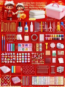 DIY No-Bake Modeling Clay Set