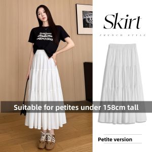 LD | Summer Autumn Elegant A-Line High Waist Skirt