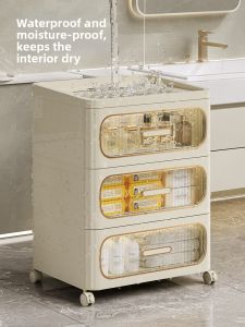 MMZECE | Waterproof Easy-to-Assemble Storage Cabinet For Bathroom