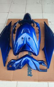 Cover Full Set Body Halus Honda Beat Karbu Tahun 2008 2009 2010 2011 2012 Warna Custom Biru Candy