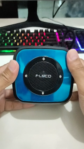 Speaker Mini Bluetooth Fleco F420 Wireless Portable  Baterai Isi Ulang Suara Bagus