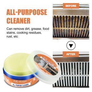 Kitchen Multi Cleaning Paste Cleaning Pot Bottom Scale Remover Rust Clean Stainless Steel Cooker All Purpose Grease Cleaner