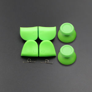 1Set Thumbstick Caps+L1R1 L2R2 Trigger Shoulder Buttons with Springs For PS5 DualSense BDM-010 V1.0 Replacement Repair Parts