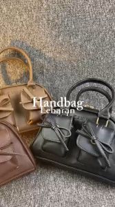 [ZEAVA] Lyla Handbag  - Tas Selempang Wanita/ Slingbag Coquette Pita/ Cute Ribbon Bow