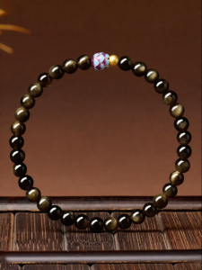 QINGXIANGTAI | Wealth Enhancing Energy Boosting Natural Citrine Quartz Beads Bracelet