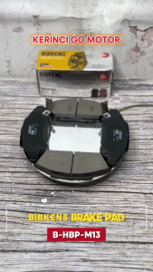 Birkens HBP-M13 Kampas Rem Depan Brake Pad Accord Maestro 89-93 Accord Cielo 93-97