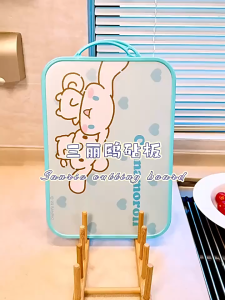 ORIGINAL SANRIO HOME CUTTING BOARD FOOD GRADE PP 100% FOOD SAFETY STANDARD WITH DOUBLE SIDED LIMITED STOCKS
