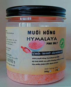 [HCM] 1Kg Muối hồng Himalaya dùng làm gia vị- nhập khẩu chính ngạch Pakistan