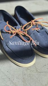 Giày Lười Loafer Nam DUCA DI MORRONE Da Lộn Cao Cấp Thiết Kế Dây Buộc Lạ Mắt - Sản xuất và nhập khẩu CHÍNH HÃNG tại ITALY - SANTIAGO-CAM