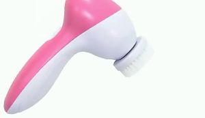 Experience Spa-Like Care: 5 in 1 Electric Facial Cleansing Brush Face Massage Instrument - Relax and Rejuvenate Your Skin