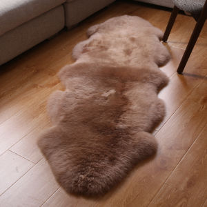 Pure Wool Australian Sheepskin Carpet European Style Sofa Seat Cushion Bedroom Living Room Bedside Blanket Floor Mat