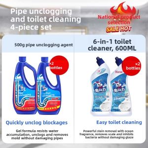 Powerful Drain Cleaner Odor Eliminator Oil Stain Dissolver